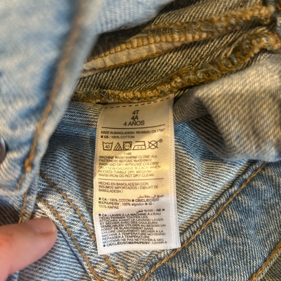 Old Navy Denim Jacket, 4T - Picture 8 of 9